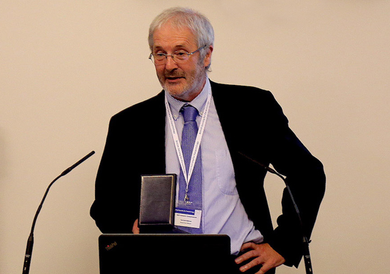 Prof. David Rollinson at the Linnean Society in London 